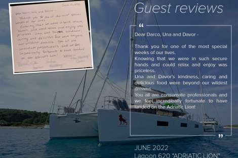 Review img # 8 of the yacht ADRIATIC LION (Lagoon 620)