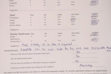 Review img # 18 of the yacht Just Marie 2