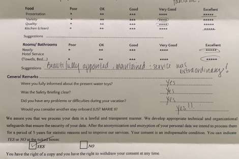 Review img # 4 of the yacht Just Marie 2